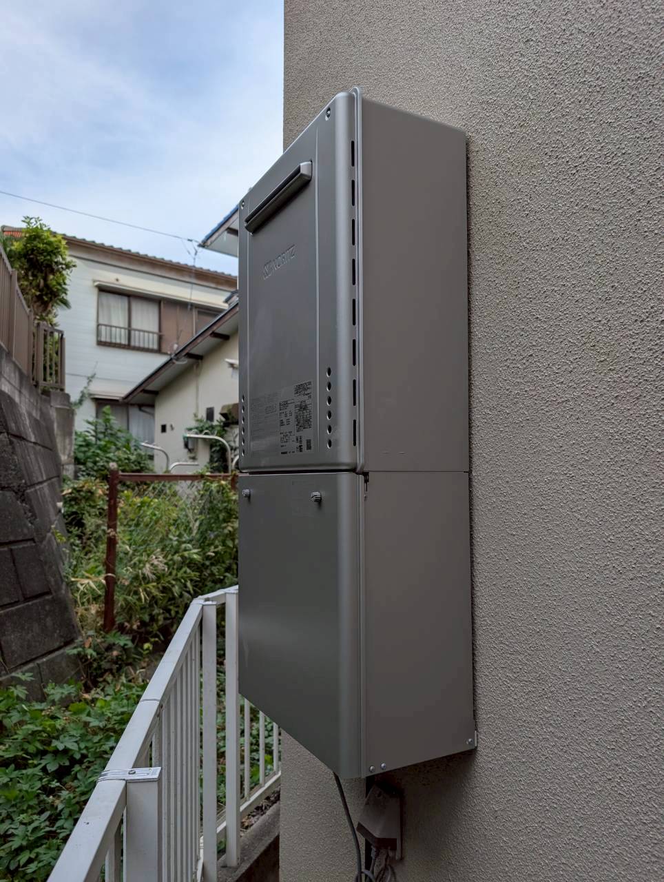 給湯器取替工事施工後写真(AQSENT施工)